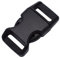 Boucles à libération rapide en plastique pour bracelets en paracorde noir de 15 mm., Noir , Lot de 10