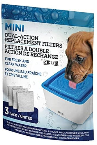 Zeus Dog Mini Filtre de Rechange pour Fontaine