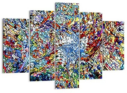 Leinwandbild 150x100cm Wandbild Abstrakt Kunst - 4045