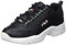 FILA Strada Kids, Zapatillas de Deporte Unisex niños, Negro, 34 EU