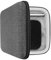 Geekria UltraShell Case Compatible avec Apple TV 5ème Génération (32 Go/64 Go), Sac de Transport de Voyage à Coque Rigide de Remplacement avec Espace pour Télécommandes et Accessoires (Gris)