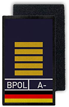 Wasserschutzpolizei Polizeihauptmeister mit Zulag W PHMZ Schulterklappe #33324