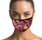 Dilara Maske aus 100% Baumwolle für Frauen, Damen und Erwachsene mit Blumen - Masken wiederverwendbar und waschbar für Gesicht mit Muster (Blumenmuster)