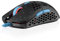 HK Gaming Mira S Mouse da Gioco RGB Ultraleggero - Superficie a Nido d’Ape, 61 Grammi, Max 12000 Cpi, Con Cavo USB, 6 Tasti Programmabili, Memoria Integrata, Presa Antiscivolo, Mira-S Blu Phantom