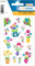 HERMA 15706 Aufkleber Blumen Glitzer klein groß, 15 Stück, Pflanzen Sticker mit Blumentopf Gießkanne Motiv, Kinder Etiketten für Fotoalbum Tagebuch Poesiealbum Scrapbooking Geburtstag Deko Briefe DIY