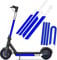 Aloskart Scooter Reflektierende Aufkleber, Universal Aufkleber für e scooter, Roller Wasserdicht Aufkleber für Xiaomi M365 und Ninebot, Elektroroller Zubehör