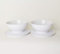 TUPPERWARE Allegra Servierschüssel 2X 275ml Weiß/Silber
