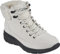 Skechers Glacial Ultra Woodlands, Stivali Donna, Bianco, 37 EU