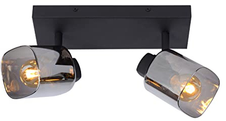 LUCIDE ALION - Ceiling Spotlight - 2xE14 - Black