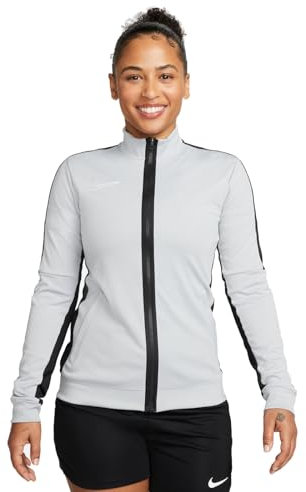 Nike Knit Soccer Track Jacket W Nk Df Acd23 Trk Jkt K, Wolf Grey/Black/White, DR1686-012, XL