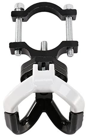 Scooter EléCtrico Bolsas de Aluminio Gancho Doble para MAX G30 Scooter Gadget Blanco + Negro