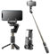 Handheld-Selfie-Stick-Gimbal-Stabilisator, Automatische Gesichtsverfolgung, Telefonstativ mit LED-Fülllicht, Abnehmbare Kabellose Fernbedienung, 360°-Rotation, Anti-Shake, für