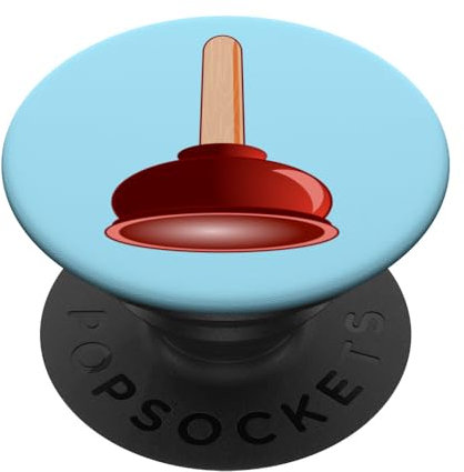 Sanitäranlagen Saugglocke Pömpel Toilette PopSockets Klebender PopGrip