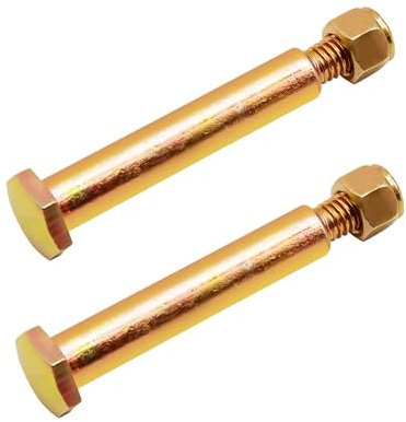 137644 Wheel Bolts and Lock Nuts Fit for Cub Cadet Craftsman Husqvarna, Replaces 193406 532193406 137644 184219 532137644 738-3056 938-3056 73930600 Lawnmowers Parts (2/Pack)