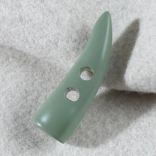 ZAZUZU Knebelknöpfe aus Kunstharz, gegrillt, 45 mm, 10 Stück, für Stricken, DIY-Kleidung