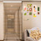 Generico Tende in Legno di bambù con Perline per Porte 70x180cm 80x190cm 90x200cm 100x200cm 120x210cm, Divisorio per Ambienti, Tende Decorativa per Porte, Perline Naturali Fatte(Coffee,80x190(cm))