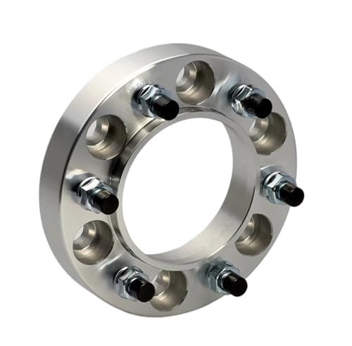 Autos Spurverbreiterungen 2 Stück 30/35/38/50mm PCD 6X 139,7 CB 100mm Forge Aluminium Rad Spacer Adapter 6 Lug Anzug Für Universal Auto M12x 1,5 Spurverbreiterungen(2 Black 80mm)