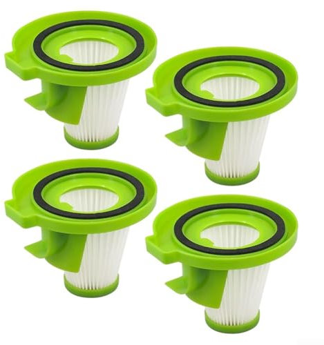 Ersatz-Filter-Set mit 4 Stück für Ionvac ZipVac 3-in-1 kabelgebundene Handstaubsaugermodelle