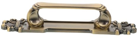 OSALADI Türgriff Garagentordekorationen Robuster Griff Scheunentorgriffe Schwarz Dachbodentür Ziehen Handhaben Tür Zieht Schwarzer Torgriff Alter Türknauf Aluminiumlegierung Olive Green