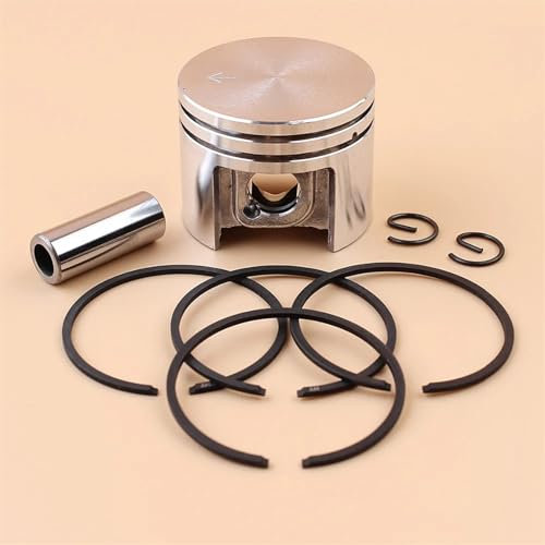 LALAL Kit Fasce Elastiche da 38 mm for Motore Motosega STIHL 018 MS180 Parti del Motore Adatte for Perno da 10 mm OEM 11300302004, 1130 030 2004