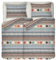 DILIOS Premium Bettwäsche 135x200 4-teilig Bettbezug - Bettwäsche-Sets 135x200 cm mit 2x Kissenbezug 80x80 cm, 2x Bettbezug, Atmungsaktive Baumwolle mit Reißverschluss, Bettwäsche Set Braun Blau Weich
