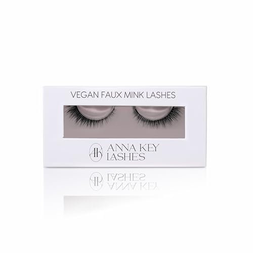 Diva - Faux cils d'Anna Key Lashes Réutilisables jusqu'à 20 fois | Effet Cat Eye, Long et Volumineux | Bande douce et confortable | Look séduisant & Glamour | Vegan Friendly