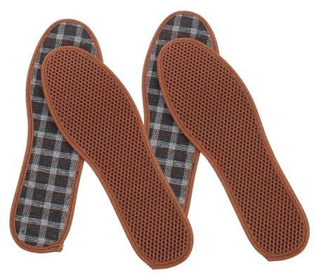 PACKOVE 2 Paare Deodoranteinole schuheinlagen Schuhkissen Einlegesohlen aus Bambuskohle Schuhezubehör Einlegesohlen für die Fußpflege