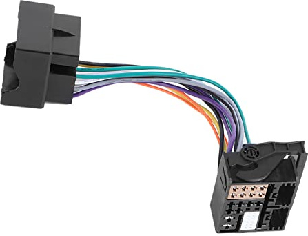 Depisuta Hochzuverlässiger Radio-Adapter-Kabelbaum für RCD330 RCD330G Radio-Installation, Geeignet für MQB-Transferleitung, MIB-Modifikation ABS, Wie Abgebildet