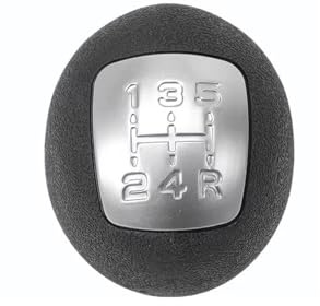 Pomo palanca cambios Compatible con Ford para KA MK2 2008-2015 pomo de palanca de cambios de 5 velocidades