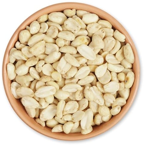 CJ Wildlife Blanchierte Erdnüsse Vogelfutter 10kg – Vogelfutter Wildvögel ganzjährig – Erdnussbruch – Geschälte, aflatoxinfrei – Fettfutter für Vögel