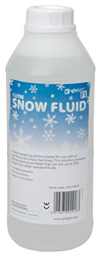 QTX Snow Fluid Suitable For Any Snow Machine Odour Free With No Oily Residue 1 Litre
