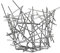 Alessi Blow Up Zitruskorb aus Edelstahl, 36 cm x 35 cm x 31,5 cm, Silber