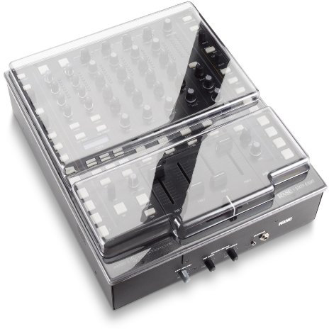 Decksaver Cover for Rane Sixty-Eight - Super-Durable Polycarbonate Protective lid in Smoked Clear Colour, Made in The UK - The DJs' Choice for Unbeatable Protection