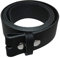Freak Scene® 4cm breiter Ledergürtel für Gürtelschnallen, Farbe-Länge: schwarz-95