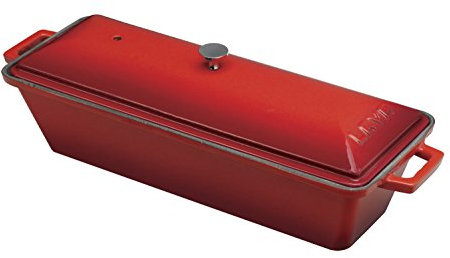 LAVA Cookware LVPEK826RED LV P EK 826 - Molde para pan (hierro fundido, 1,1 cuarto, cayena)