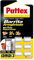 Pattex 1863218 Barrita arreglatodo, masilla adhesiva sella, pega, monodosis 6 x 5 gr