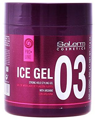Ice Gel Strong Hold Styling Gel 500 Ml