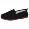javer 55 Zapatillas de Camping Negras de Lona para Mujer, Mujer Zapatillas Negro 38