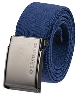 Columbia Men's Military-Style Stretch Belt, navy, 1siz