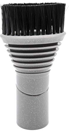 vhbw Furniture Brush Compatible with Dyson DC08 Animal, DC08, DC05, DC08 Allergy, DC05 Absolute Vacuum Cleaner with Round Hose Diameter 32 mm - 7 cm