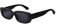 ADEWU Schmale Sonnenbrille Damen Herren Rechteckig 90er Retro Brille UV Schutz Sunglasses Vintage Mode