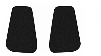 4R Quattroerre.it 17080 Adesivi Interno Fari Abarth e Fiat 500 Nero Opaco