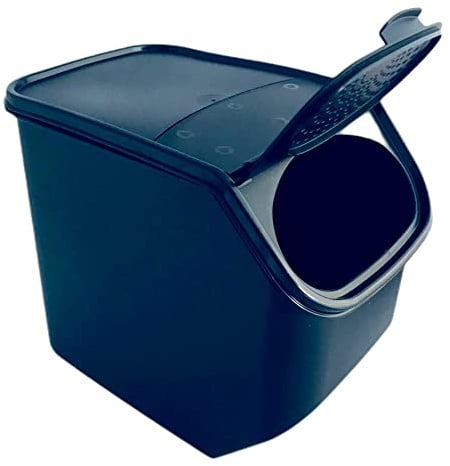 Tupperware Kartoffel-Lager 8,3 Liter schwarz Kartoffel Kartoffeln Kartoffellager Kartoffelmeister Lager XXL