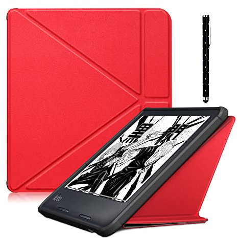 Acelive Étui Housse Coque pour Kobo Libra 2 (7 Pouces) eBook avec Support et Sommeil/Réveil Automatique