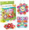 Creativity for Kids Pom Pom Bilder: Garten – Schmetterling und Blume – Kleinkinder-Basteln, sensorisches Spielzeug für Alter 3–4 Jahre, klein