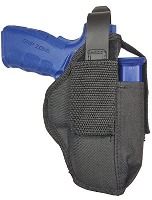 5-56.de AK05 Nylon Gürtel Holster für Springfield XD / XD9 / XD45 / XDM mit Mag Halter schwarz