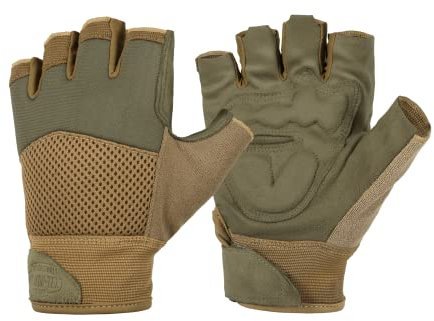 Helikon-Tex Half Finger Mk2 Gloves Handschuhe - Olive Green/Coyote