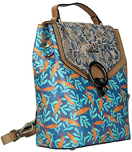 LAURA VITA 4733, Borsa Donna, Blu, Taglia Unica