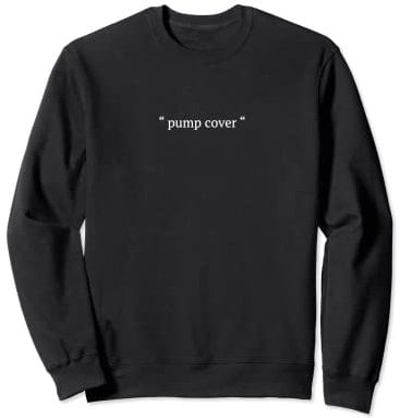 Minimalistic Mens Gym T-Shirt Pump Cover Oversized Workout Sweatshirt