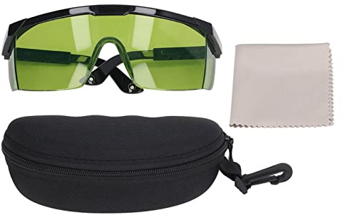 Fafeicy Schweißerbrille UV-beständig mit Intensiv-Lichtfilter und Erweiterungsrahmen Hellgrün IR3.0 für Schweißen Sicherheit Schutzbrille